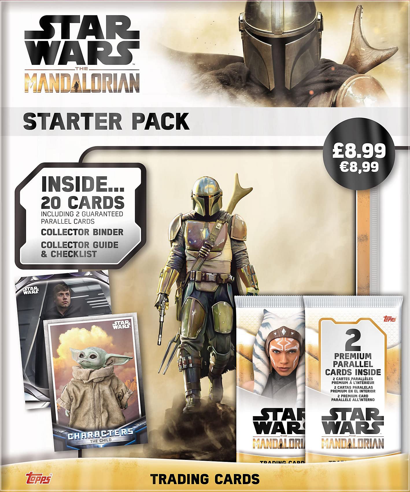 Topps Star Wars Mandalorian Trading Cards - Topps Starter Pack